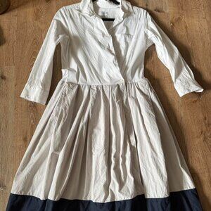 Sara Roka Elenat Dress Made in Italy size 40 knee‎ mid length